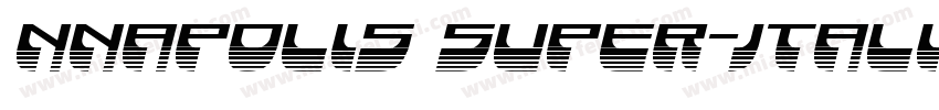 nnapolis Super-Itali字体转换
